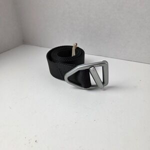 Bison Designs Belt Black Size Medium Men Nylon Web Adjustable USA 1.5 in x 40 in
